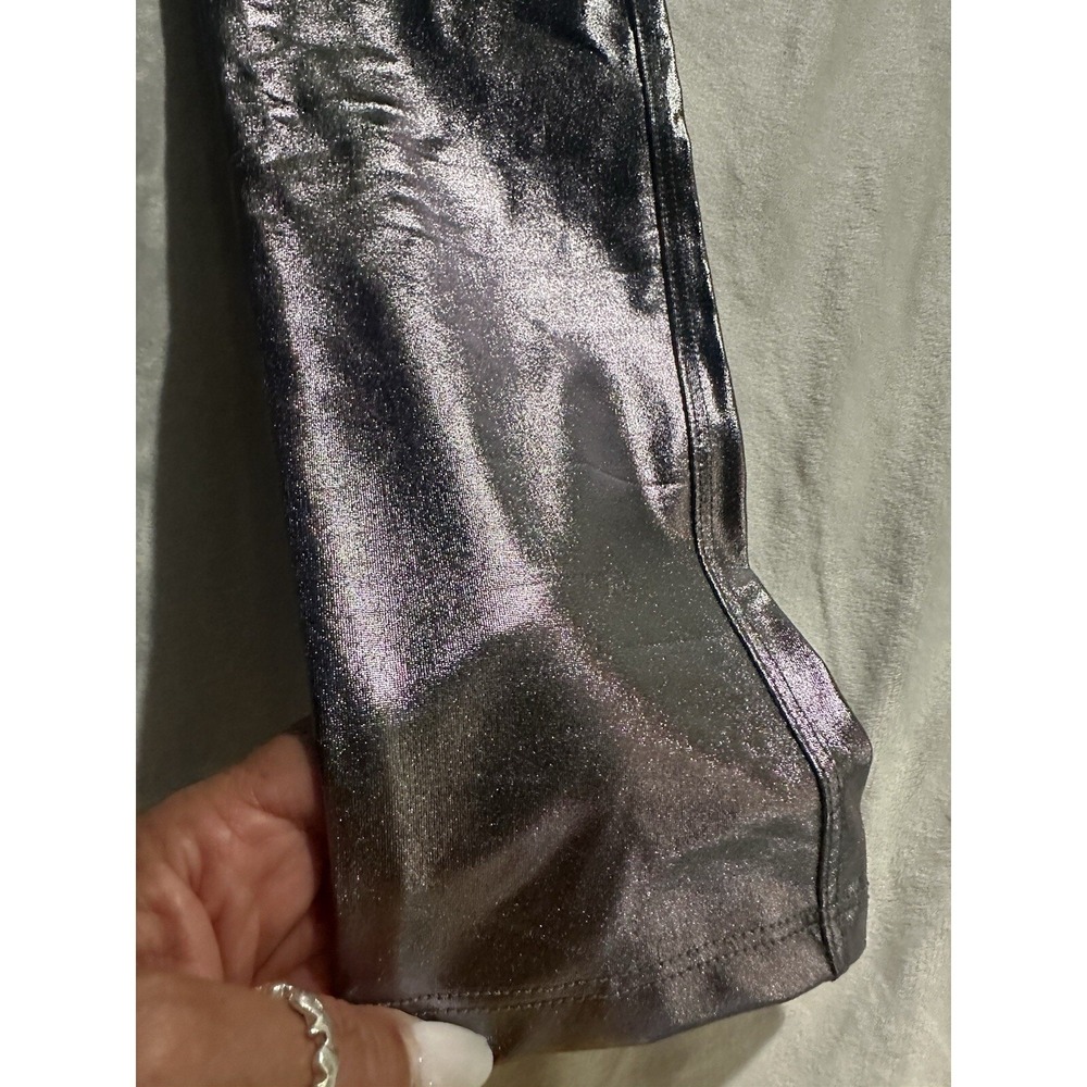 ZARA Kids Bronze Metallic Leggings Size 10, Pants, Leggings, - Picture 3 of 9